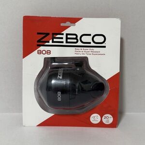 Zebco 808 Spincast Fishing Reel - Size 80 - Pre-Spooled 20lb Line - Heavy Duty